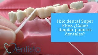 How to Floss with Braces SuperFloss Platypus SoftPicks etc [upl. by Rambow]