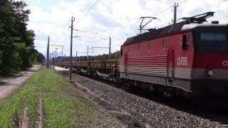 BAHNVERKEHR STEGYDEN IM STEINFELDE NÖ SÜDBAHN 1482016 [upl. by Eirot]