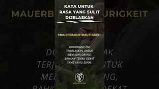 Mauerbauertraurigkeit  Quote Inspirasi Quote Motivasi by inspirasitiaphari [upl. by Atnwahsal503]