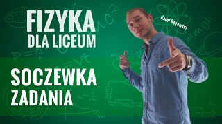 Fizyka  Soczewka zadania [upl. by Lai]