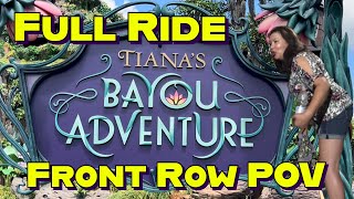 Tiana’s Bayou Adventure Full Ride POV Disney World’s Magic Kingdom Florida Princess amp the Frog [upl. by Ahsrat]