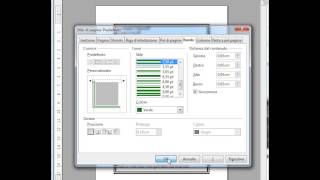 OpenOffice Writer impostare i bordi della pagina [upl. by Eelyram]