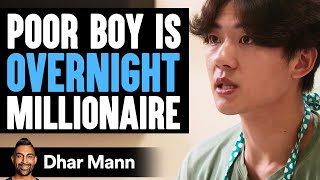 POOR BOY Is OVERNIGHT MILLIONAIRE  Dhar Mann Studios [upl. by Maximilianus235]