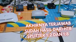 HTB SPLITTER 12 DAN 18 BEGINI HASILNYA [upl. by Lehteb223]