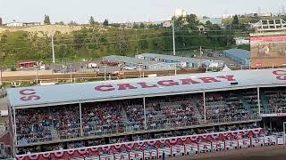 Calgary Stampede 2024 Chuckwagon Race 2  COWBOYS RANGELAND DERBY CHUCKWAGON RACES [upl. by Elttil]