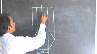 Engineering Graphics MADE EASY by ProfDrREdison Projections of Solids  Problem 01 [upl. by Airdnaxila]