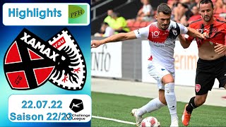 Highlights Neuchatel Xamax FCS vs FC Aarau 220722 [upl. by Nihsfa]