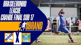 TIETÊ FC X CORRENDO PELO CERTO FC  FINAL BRASILEIRINHO LEAGUE  SUB 17 [upl. by Joachim]