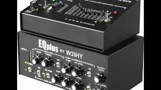 HAM RADIO W2IHY 8 BAND EQUALIZER amp EQPLUS [upl. by Adnolohs]