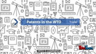 Patents in the WTO [upl. by Odlanir]