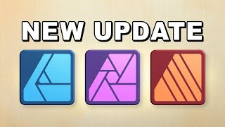 New Affinity Update  Biggest Changes in Version 22 [upl. by Aynodal]