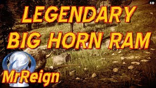 Red Dead Redemption 2 Legendary Big Horn Ram Location and Hunting Легендарный баран [upl. by Fabrice490]