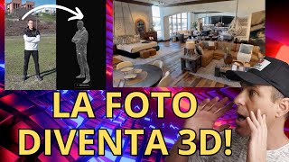 Trasforma FOTO e VIDEO in 3D grazie allIntelligenza Artificiale Tutorial Luma AI [upl. by Suelo515]