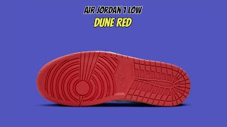 Air Jordan 1 Low Dune Red [upl. by Monica]