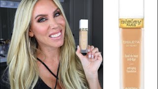 170 Foundation SISLEY SISLEYA LE TEINT ANTIAGING FOUNDATION REVIEW [upl. by Tichon]