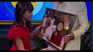 Virginia Bocelli Receives Her First Gold Record [upl. by Grannia]