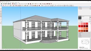 SketchUP Villa Modelleme [upl. by Marilla]