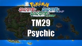 Pokemon RubySapphireEmerald  Where to find TM29 Psychic [upl. by Stinson]