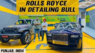 ROLLS ROYCE  DETAILING BULL  MOHALI INDIA [upl. by Emmalynne146]