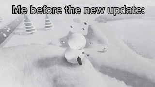 Roblox sno day IdeasSuggestions for Future Updates [upl. by Aicilat845]