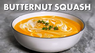 Best Butternut Squash Soup With Coconut Milk [upl. by Woolley]