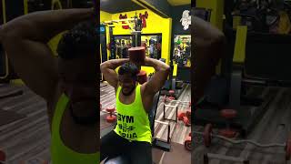 Tricep workout🔥new postvideo👑triceps trinding viralshorts 💪 [upl. by Oab]