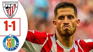 Athletic Bilbao vs Getafe LaLiga 20242025  All Goals amp Highlights [upl. by Mabelle]