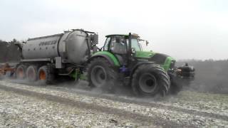 DeutzFahr Agrotron TTV 7250 Wagricom [upl. by Aicilak]