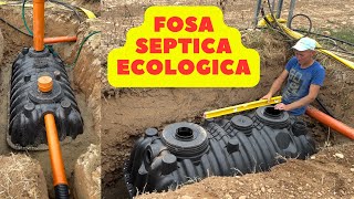 Cat costa o fosă septica pentru 6 persoane Cum montezi o fosa septica ecologica tricamerala [upl. by Albrecht]