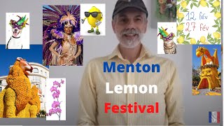 La Fête du Citron à Menton  Menton Lemon Festival learn French [upl. by Altheta359]