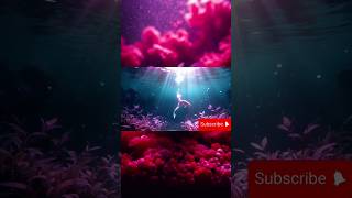 Mesmerizing Axolotl in the Deep Ocean shorts shortsfeed trending [upl. by Yarezed4]