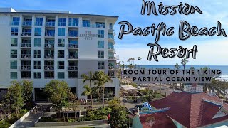 Seaside Serenity Oceanfront Elegance at Mission Pacific Beach Resort  Room Tour [upl. by Gerrilee779]