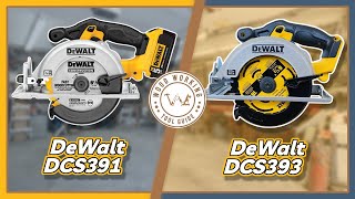 DeWalt DCS391 vs DCS393 Circular Saws Which Reigns Supreme [upl. by Naara]