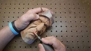 Power carving Mr Nose with DremelKutzall [upl. by Thatch466]