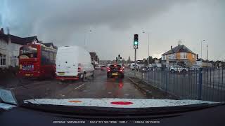 Featherstone Test Route Confusing traffic lights at Oxley Moor Road [upl. by Adamek881]