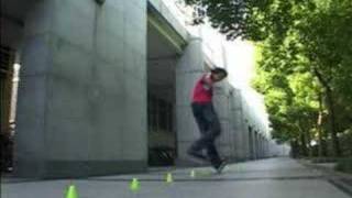 Inline  Freestyle slalom  Influences [upl. by Ranita249]