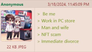 Anon Witnesses a Marriage Fall Apart From NFTs  4Chan Greentext Stories [upl. by Aciretehs]