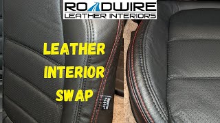 New Roadwire leather seat covers install Mazda 6 vs OEM Cloth seat covers [upl. by Eikcor]