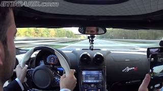 25 min Koenigsegg Agera R AUTOBAHN ALL OUT 350 kmh 220 mph 1140 HP and 1200 Nm 1330 kg dry weight [upl. by Bindman]