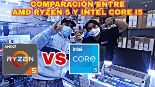 COMPARACION Y DIFERENCIA ENTRE AMD RYZEN 5 Y INTEL CORE I5 ¿CUAL DEBO COMPRAR [upl. by Eseret51]