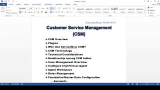 CSM In ServiceNow  ServiceNow csm implementation  ServiceNow CSM Tutorial for Beginner  Part1 [upl. by Porty]