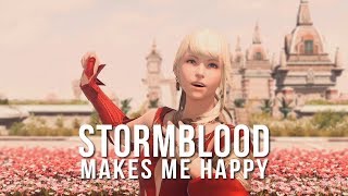 Stormblood Makes Me Happy  FFXIV [upl. by Nylegna]