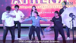 SRM Agri Students Stage Performance 4  Athena 24  SRM College of Agricultural Sciences [upl. by Joslyn]