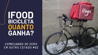 Quanto ganhei no meu primeiro dia de entregas de bike no ifood Joinville [upl. by Mirth665]