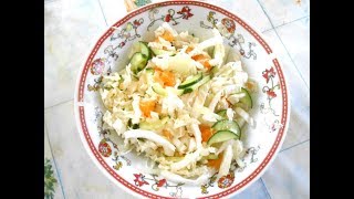 Вкусный лёгкий салат из пекинской капусты [upl. by Bengt]