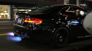 StraightPiped M3 plays with BMW i8 in NYC Flames [upl. by Sarkaria966]