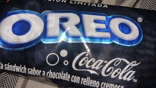 la nuebas oreo edision limitada oreo × coca [upl. by Dewitt531]