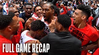 76ERS vs RAPTORS  JAWDROPPING End to Series Finale  Game 7 [upl. by Pascia231]