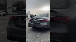 The sound of the all new MERCEDES E63S AMG [upl. by Pauwles]