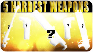 Destiny 5 Hardest Weapons to Master  Hardest Exotic Weapons to use [upl. by Darnoc763]